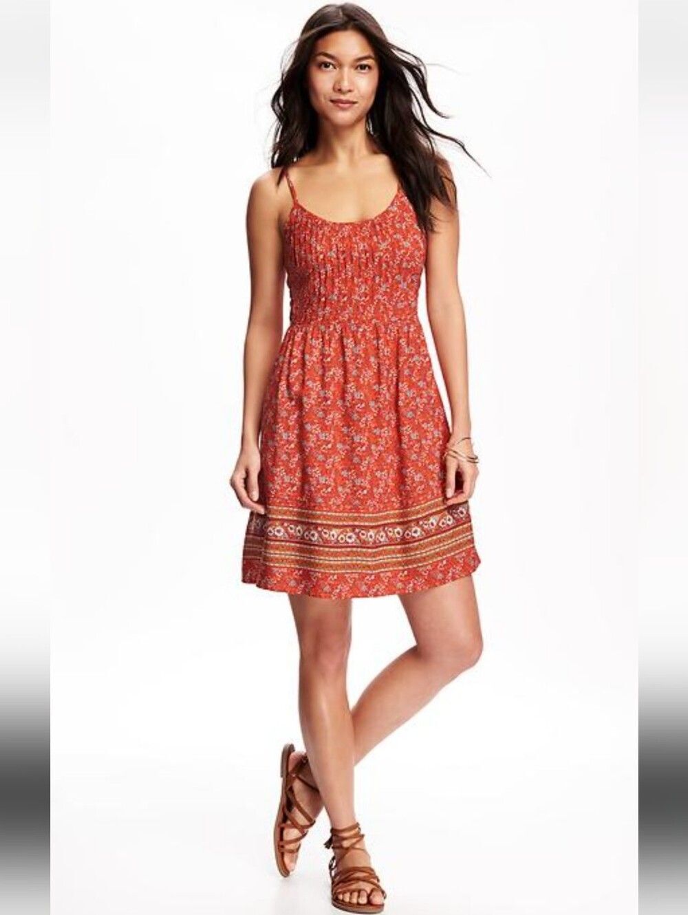 Old Navy S Cami Mini Sundress Boho Cottagecore 3537-